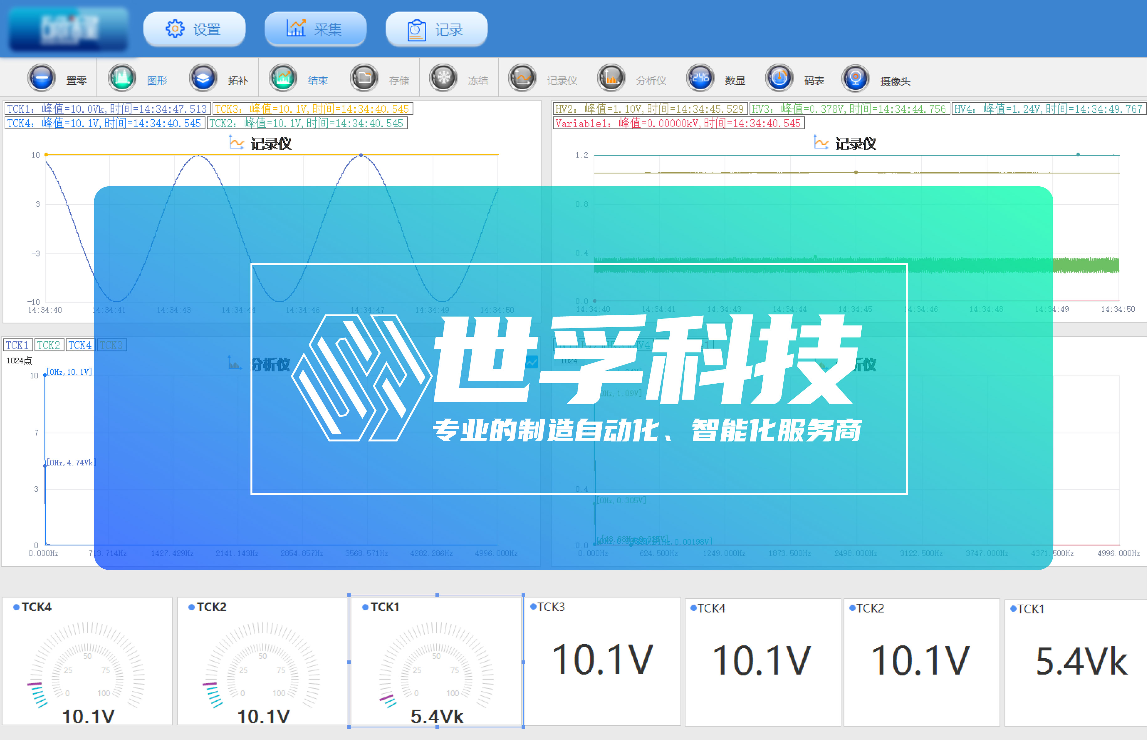 超高速数据采集分析软件